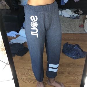 Soul Cycle Blue Sweatpants